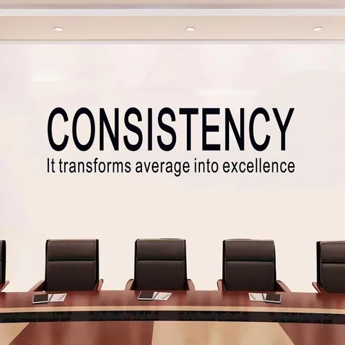 Miniatura 6 de SEATUNE Calcomanías de pared con citas inspiradoras de oficina, calcomanías de pared motivacionales positivas para trabajo en equipo, decoración