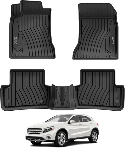 Miniatura 11 de 3W Alfombrilla de maletero para Mercedes Benz GLE 2020-2026 SUV, 350/43 AMG/450/53 AMG/580/63 AMG S Forro de maletero resistente para todo clima