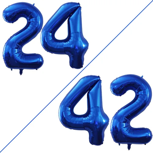 Miniatura 288 de Goer, conjunto de globos de papel aluminio para decoraciones de cumpleaños, globos de las letras de feliz cumpleaños y de números Oro