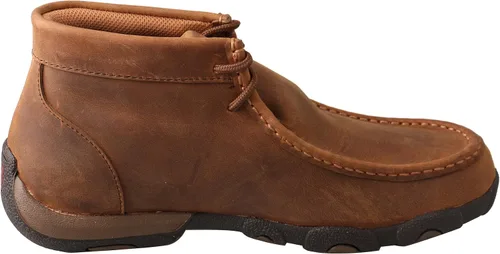Miniatura 3 de Twisted X Moc Chukka Driving para mujer, sillín desgastado