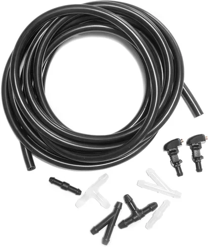 Miniatura 7 de Kit de boquillas de limpiaparabrisas delantero para Ford F150 2004-2013 Kit de reparación de manguera y chorro con manguera de fluido 3M y 6