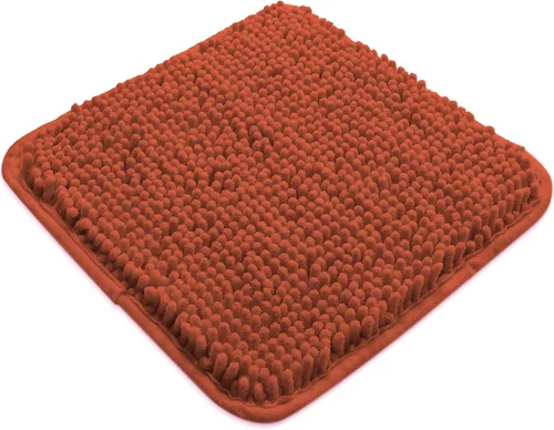 Miniatura 49 de Yeaban Alfombra de pasillo de baño de 24 x 72 pulgadas, antideslizante, alfombra de baño larga de felpilla gruesa, absorbente y lavable, alfombra