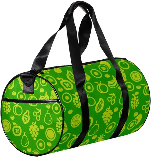 Miniatura 3 de Sports Bag for Men and Women Gym Fitness and Travel Overnight Package Barrel Duffel Bag Healthy Fruit