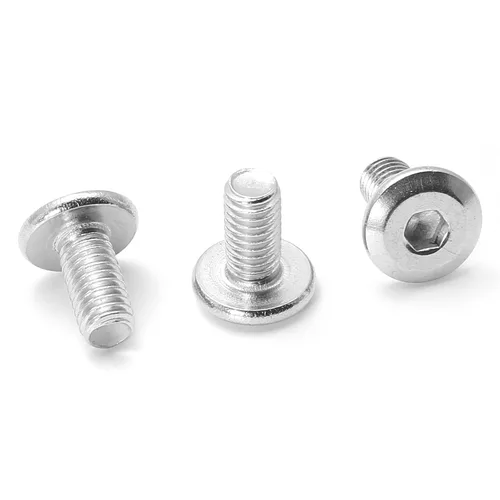 Miniatura 6 de Biaungdo 30 tornillos de cabeza plana de acero inoxidable M6x12mm Tornillos de cabeza plana Tornillos Conector avellanado