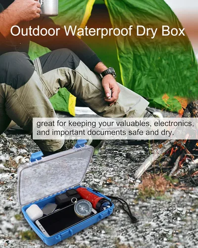 Miniatura 5 de Caja seca impermeable Caja de almacenamiento hermética Caja de secado impermeable para kayak y barco Contenedores impermeables Caja