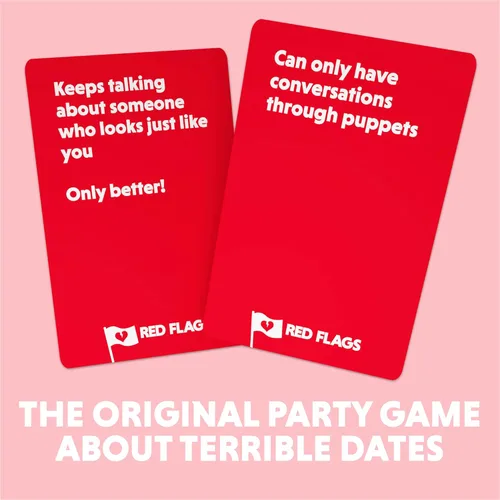 Miniatura 3 de Red Flags: El juego de citas terribles Divertido juego de cartas/juego de fiesta para adultos, 3-10 jugadores de Jack Dire, creador de Superfight