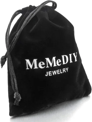 Miniatura 7 de MeMeDIY Colgante personalizado de hip hop con imagen de memoria para hombres y mujeres, grabado de imagen, texto, nombre, fecha, foto personalizada