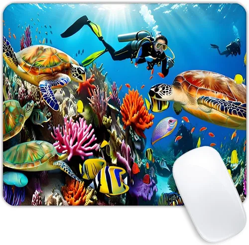 Miniatura 23 de Tapete para ratón Galaxy Nebula Universo Espacio, tapete para mouse personalizado, base de goma antideslizante, tapetes de mouse para computadoras