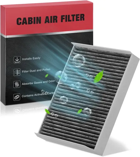 Miniatura 32 de BDFHYK 49357 Filtro de aire de cabina con carbón activado compatible con Mercedes-Benz AMG GT, C180, C200, C250, C300, C350, CLS350, CLS400, CLS500