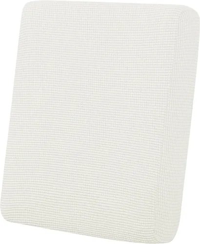 Miniatura 98 de Easy-Going - 4 Fundas de cojín elásticas para sofá seccional, izquierda/derecha, en forma de L, funda de asiento antideslizante, suave, flexible