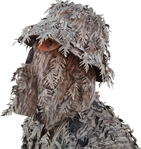 Miniatura 18 de QuikCamo Realtree & Mossy Oak 3D Leafy Camo - Sombrero de cubo para hombres, ciervos, patos y pavos (totalmente ajustable OSFM)