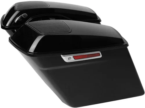 Miniatura 3 de TCMT Alforjas extendidas de 5 pulgadas con altavoces de 6 x 9 pulgadas para Harley Touring 2014-2024 Road King Road Glide Street Glide Electra Glide