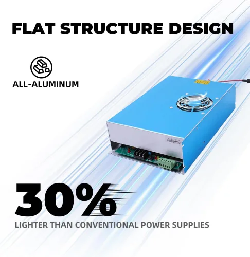 Miniatura 2 de DY10 (220V) 80W Fuente de alimentación de CO2 Fuente de alimentación láser CO2 para máquina de corte de grabado de tubos láser (220V 80W)