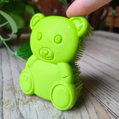 Miniatura 7 de Cepillo sensorial prémium para niños o autismo, exfoliante corporal de silicona suave, 2 en 1, cepillos sensoriales para terapia ocupacional