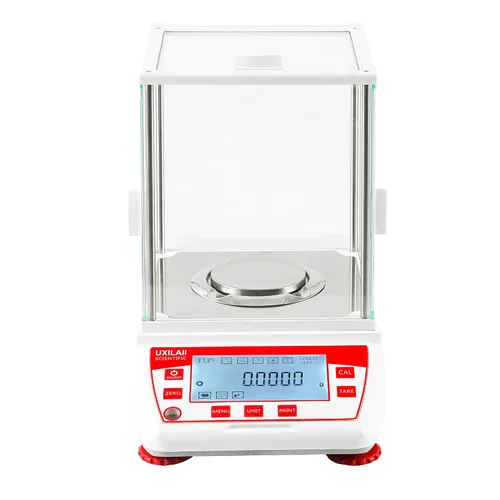 Miniatura 2 de Balanza analítica 4.23 oz x 0.1mg GN mg Unidad de precisión de laboratorio Escala de laboratorio 0.00 oz Escala analítica digital Interfaz RS232
