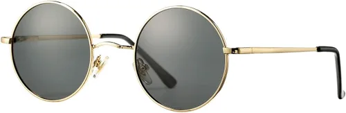 Miniatura 7 de PORADAY Circle Lennon - Gafas de sol polarizadas redondas retro, estilo hippie, gafas de sol de círculo pequeño