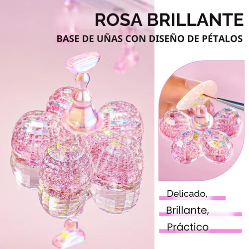 Miniatura 4 de Makartt Soporte de uñas para uñas a presión, práctica de pintura artística, soporte magnético para pintar uñas, soporte para diseños de uñas