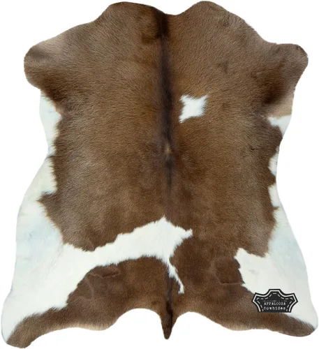 Miniatura 11 de Calf Hides Colección de alfombras de cuero de vacuno, alfombras de piel de vaca natural para sala de estar y dormitorio, alfombra estética