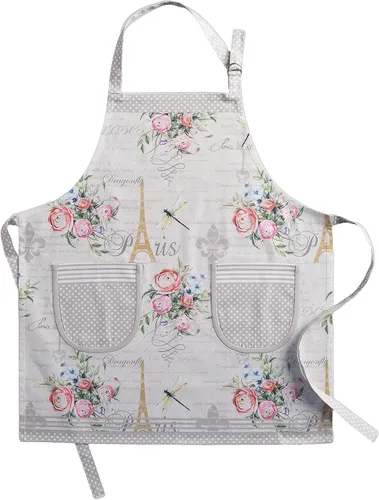 Miniatura 153 de Maison d' Hermine Delantal 100% de algodón para mujeres con bolsillo de cocina delantal de chef para hombres para cocinar primavera verano 001