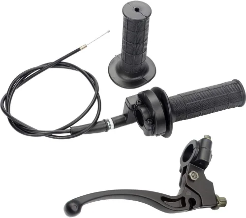 Miniatura 3 de Cable de acelerador de bicicleta de 0.866 in, 50 90 110 125 cc ATV Quad Pit Bike Dirt Bike Baja Doodlebug Mini Bike Twist Acelerador Asas