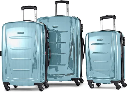Miniatura 171 de Samsonite Winfield 2 Equipaje rígido con ruedas giratorias, Azul profundo, Juego de 3 piezas (20/24/28)