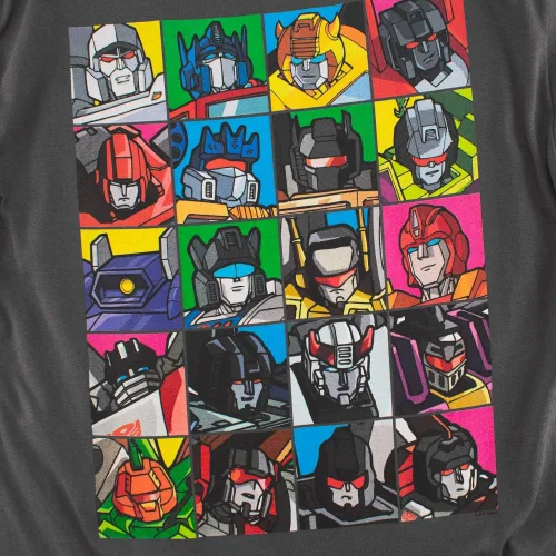 Miniatura 5 de Popfunk Camiseta clásica Transformers Squares y pegatinas