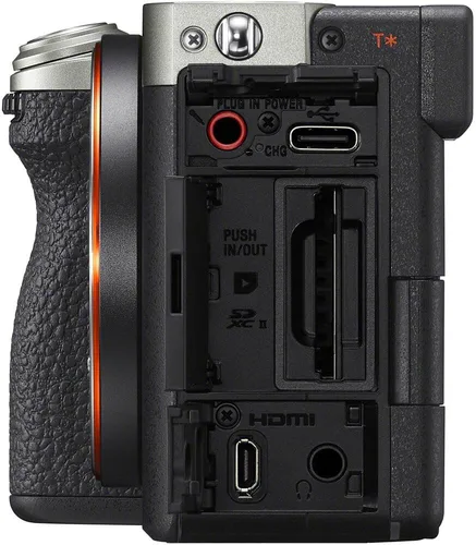 Miniatura 9 de Sony a7C II - Cuerpo de cámara sin espejo de marco completo con lente F4-5.6 de 1.102-2.362 in plateado ILCE-7CM2L/S con estuche de fotografía Deco
