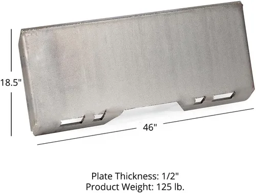 Miniatura 7 de Titan Attachments Placa universal de montaje rápido de 1/2 pulgada, accesorio de placa de montaje de base de dirección deslizante gruesa, compatible