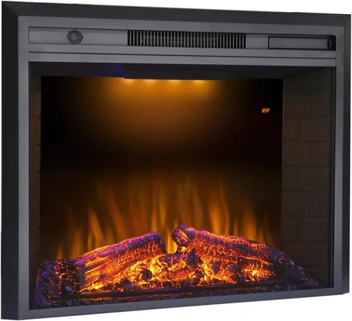 Valuxhome 750 W/1500 W, Hogar eléctrico empotrado en la pared, con sonido a ramas ardiendo