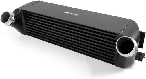 Miniatura 11 de G-PLUS Intercooler de sobrecarga de montaje superior de aluminio atornillado compatible con Mini Cooper 2002-2006