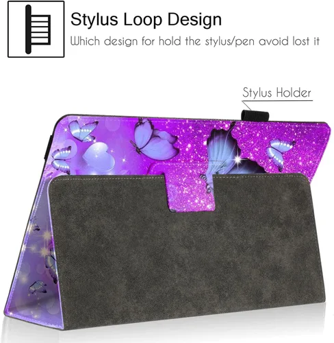 Miniatura 5 de Funda universal para tablet Android de 7 y 8 pulgadas, delgada, plegable, para todas las tabletas con pantalla táctil de 7 a 8.5 pulgadas