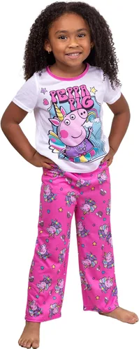 Miniatura 2 de Peppa Pig - Pijama de poliéster suave para niñas pequeñas