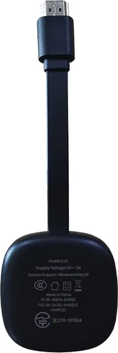 Miniatura 9 de Adaptador de dongle inalámbrico de pantalla HDMI 4K, TIMBOOTECH WiFi HDMI Dongle adaptador receptor de video de fundición