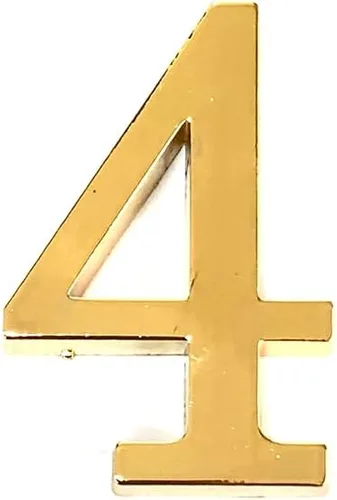 Miniatura 11 de Números de buzón de 2 pulgadas de aleación de zinc hueca, números de dirección de puerta 3D autoadhesivos para casa, apartamento, oficina, bronce