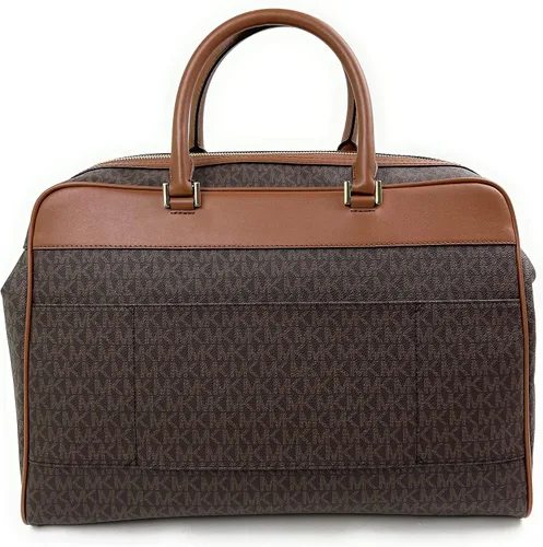 Miniatura 4 de Michael Kors Bolsa de viaje grande con funda para carrito marrón