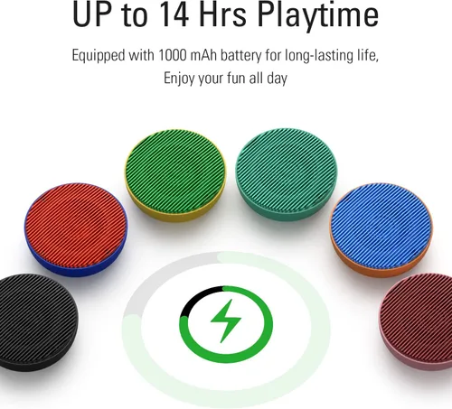 Miniatura 3 de Vifa Altavoz Bluetooth de la ciudad, altavoz inalámbrico portátil, Bluetooth 5.0/emparejamiento dual/IPX4 impermeable, audio de alta fidelidad