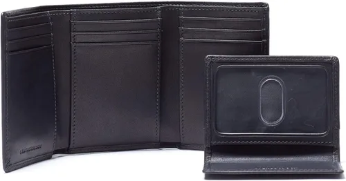Miniatura 4 de Trifold con tarjeta portafolios talla única Aceite Negro