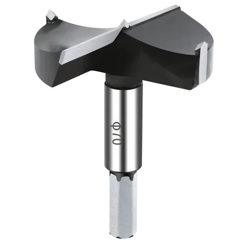 Miniatura 9 de Broca Forstner de carburo de 1/4 pulgada, broca Forstner con punta de carburo de 6 mm para madera dura, juego de sierras de perforación para madera