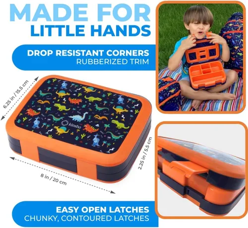 Miniatura 3 de Caja Bento con Térmico, Tarro de Comida de Acero Inoxidable para Comida Caliente-Fría o Sopa, Bolsa de Almuerzo Aislada y Set de Paquete de Hielo