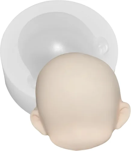Miniatura 9 de Muñeco de arcilla de cerámica de 3.1 in/2.4 in de altura, cuerpo de niño con molde de silicona muscular, molde de arcilla polimérica, molde