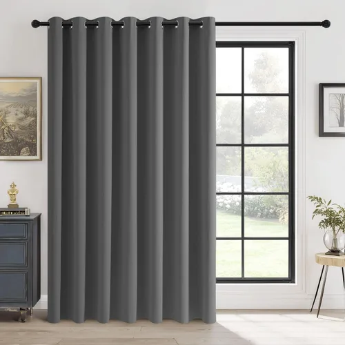 Miniatura 78 de RYB HOME - Cortinas opacas para patio - Cortinas con ojales sólidos, paneles de ventana grandes, eficiencia energética, cortinas de privacidad