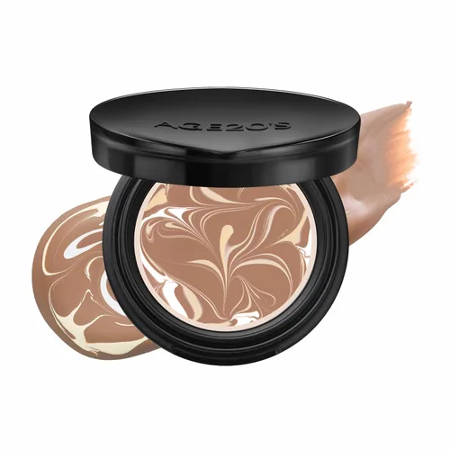 Miniatura 50 de [Tamaño mini] AGE20'S Signature Essence Pact 13C Base de cojín coreana vegana Paquete de 1 Base crema, acabado húmedo y brillante, cobertura