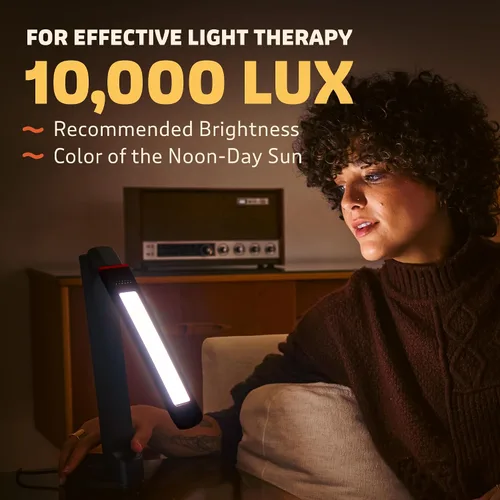 Miniatura 4 de Circadian Optics Lumos 2.0 Lámpara de escritorio con terapia de luz brillante Como se ve en Shark Tank Brillo ultra potente de 10,000 LUX El