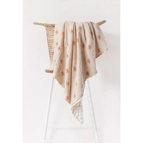 Miniatura 7 de Konssy Mantas para Bebé Unisex para Niños y Niñas, Mantas de Guardería Minky Súper Suaves con Frente de Algodón de Muselina y Respaldo de Vellón