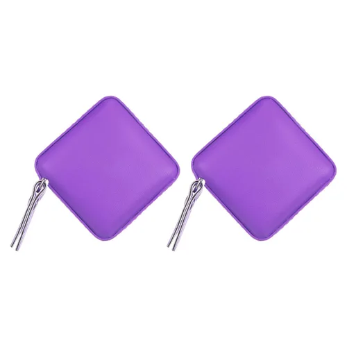 Miniatura 7 de HARFINGTON Cinta métrica retráctil cuadrada de 59.1 in/60 pulgadas, funda de cuero suave, tamaño de bolsillo para cuerpo, tela, medidas de costura