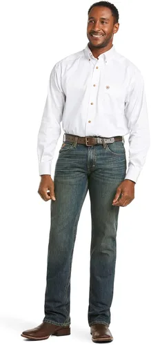 Miniatura 6 de ARIAT Jeans ajustados y apilables M5 de pierna recta para hombre, Carson Dakota