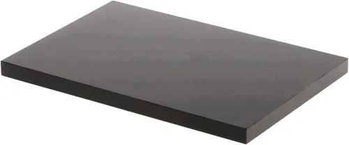 Miniatura 3 de Plymor Base de exhibición acrílica rectangular negra, 4 "x 2" D x 0.375" H