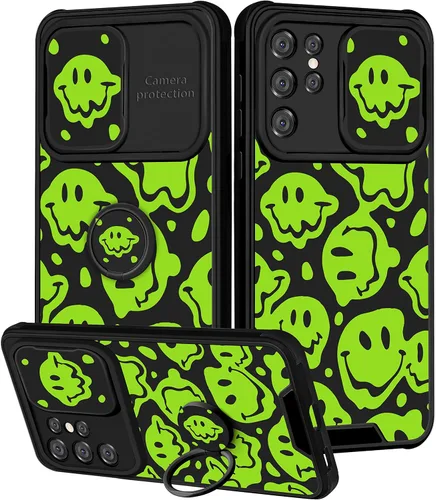 Miniatura 90 de Funda 2 en 1 para Samsung Galaxy Note 10 Plus con diseño de calavera para teléfono con diseño de esqueleto para yoga, fantasma, horror, con cubierta