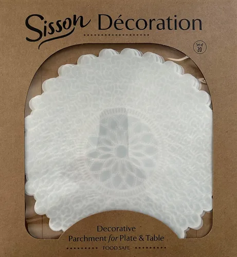 Miniatura 7 de Hojas de papel pergamino para tablas de queso y embutidos, hojas de Sisson Distribution (paquete de 20) (hojas de artista)