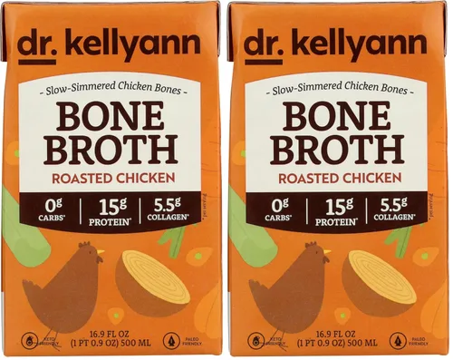Miniatura 9 de Dr. Kellyann, Caldo de hueso de pollo asado, 16.9 onzas
